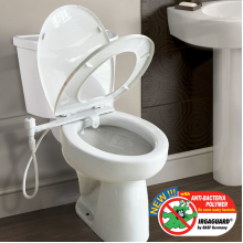 Watertec FTS-E02021-TWXABW Bidet Toilet Seat